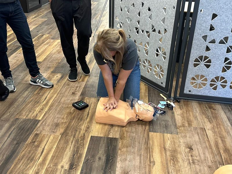 Emergency First Aid at Work training in Birmingham