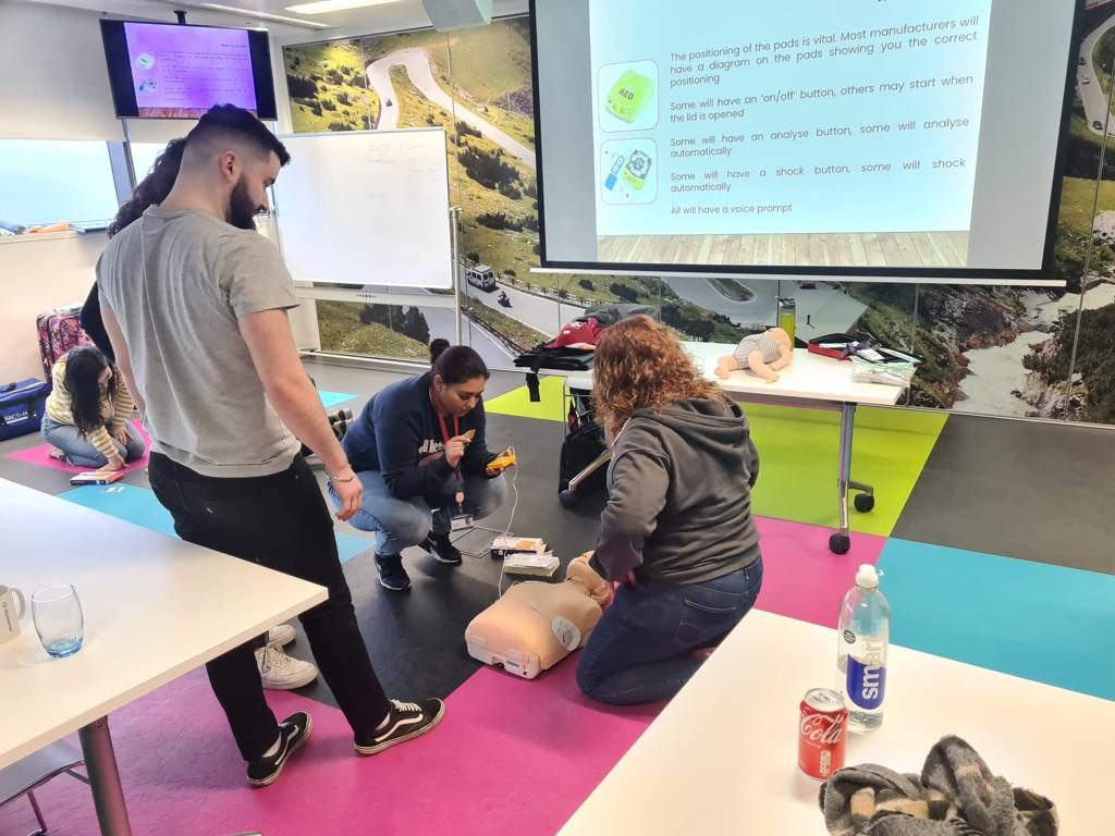 First Aid at Work training in Birmingham